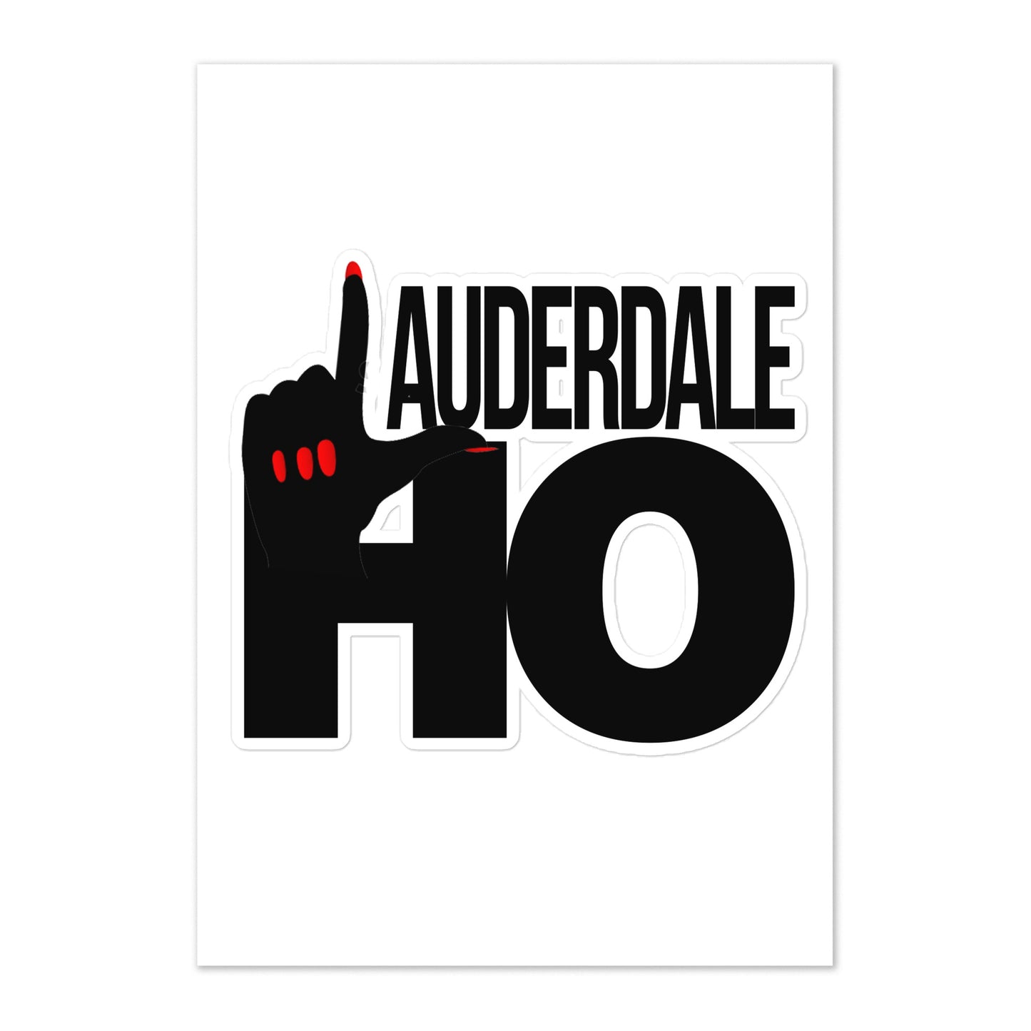 Lauderdale Ho Sticker sheet